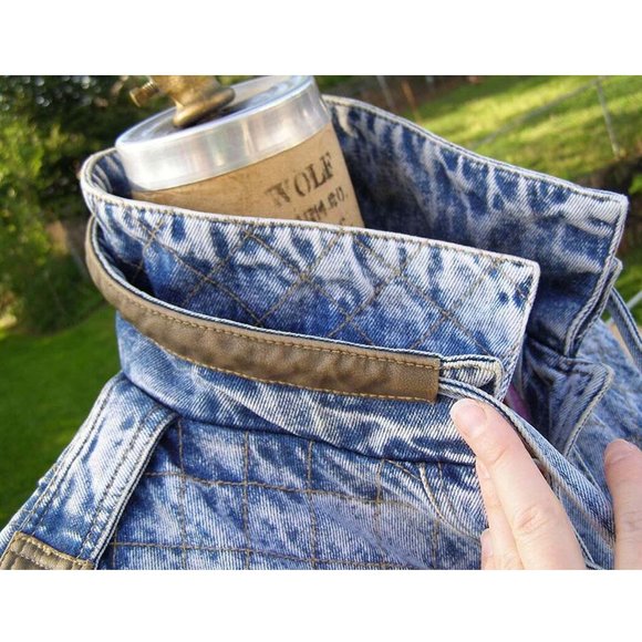 AWESOME Vintage Sergio Valente Denim jacket size M 8-10 - Picture 8 of 15